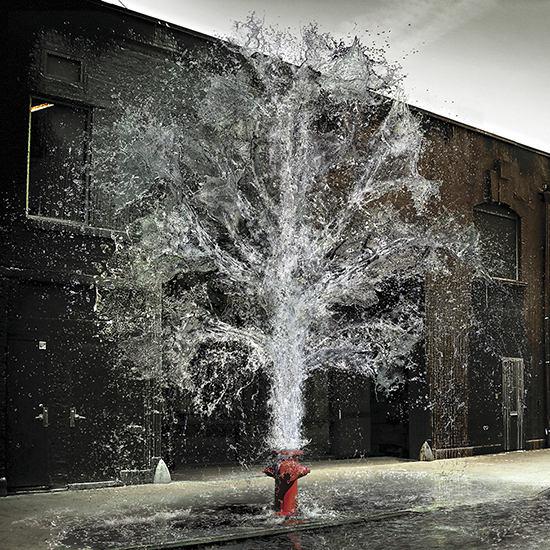 Mini Cabrio, albero d'acqua