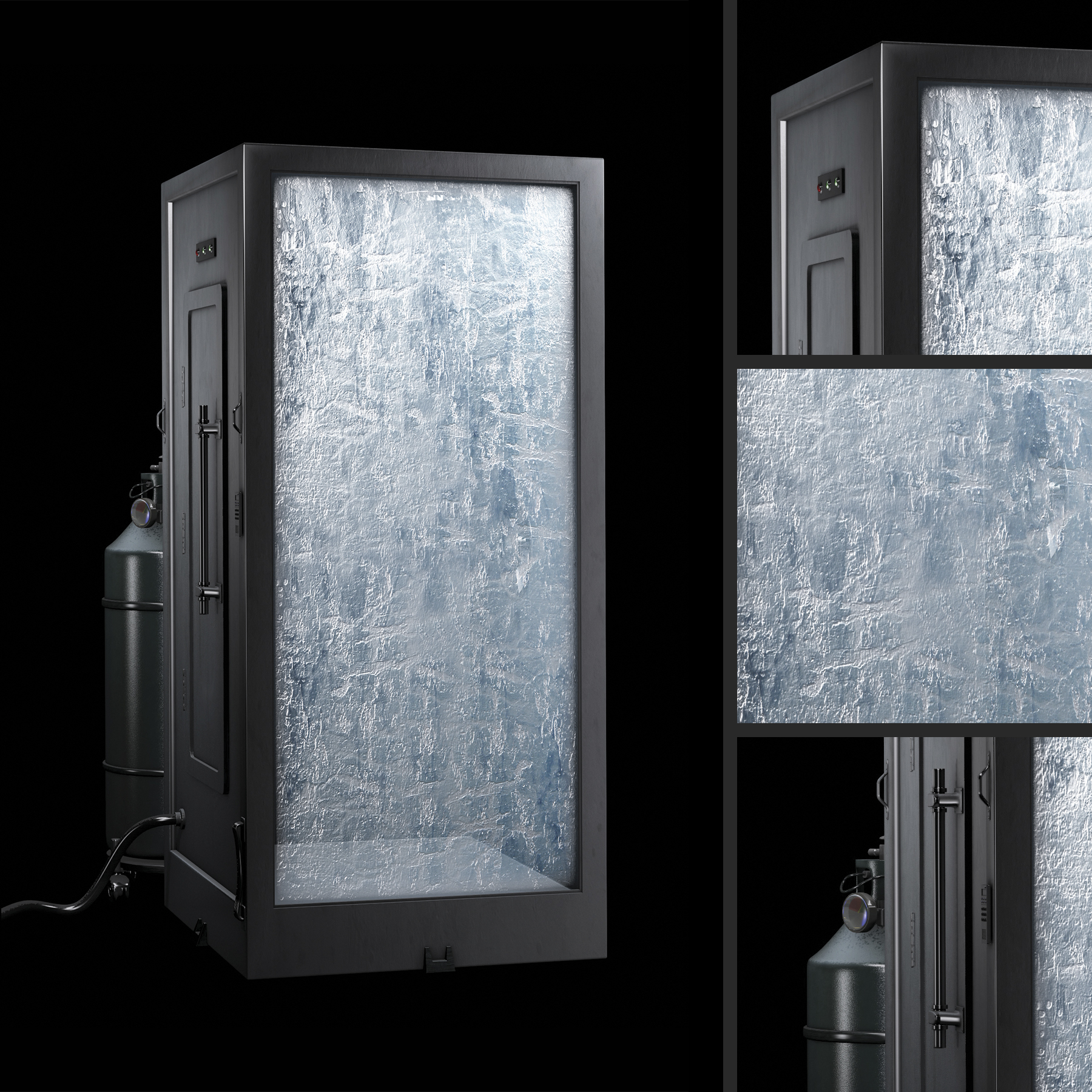 3D still frame for BMW Mini - Iced cabinet, ibernation