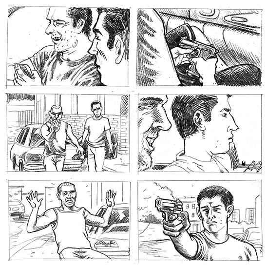 Storyboard for movies