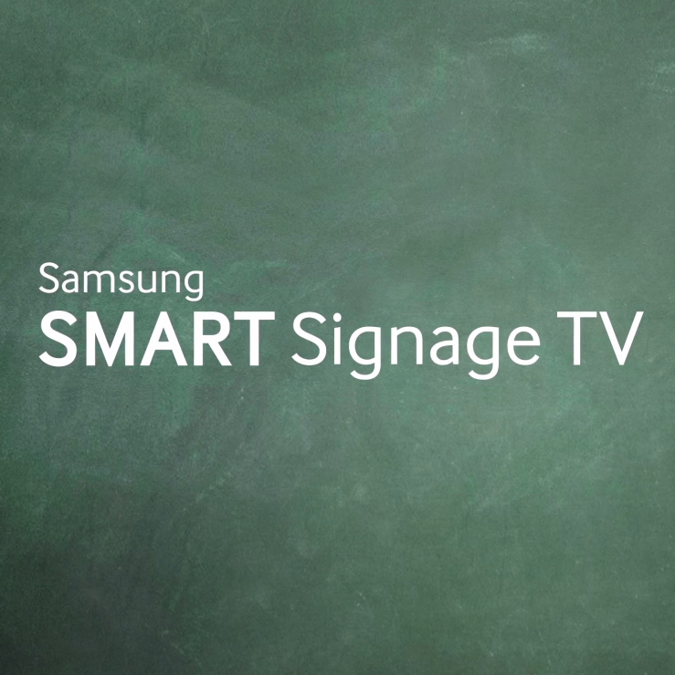 Samsung Smart Signage TV - Infographic video
