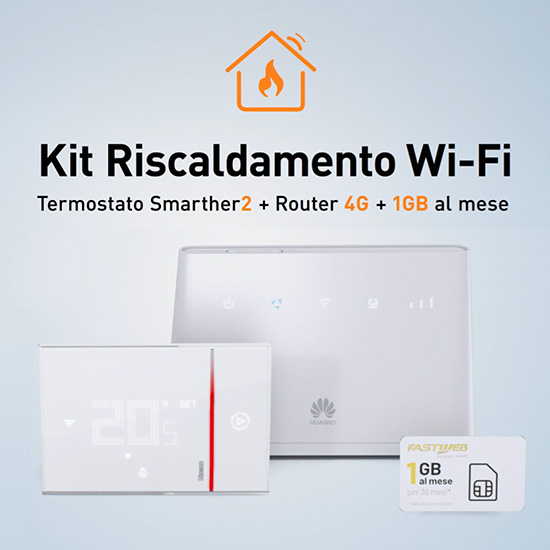 Bticino Video Kit riscaldamento Wi-Fi